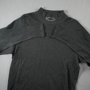 Vintage Oakley CarbonX Carbon Fiber Mock Neck Base Layer USA Top Mens M Racing